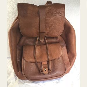 Madewell The Transport Leather Rucksack